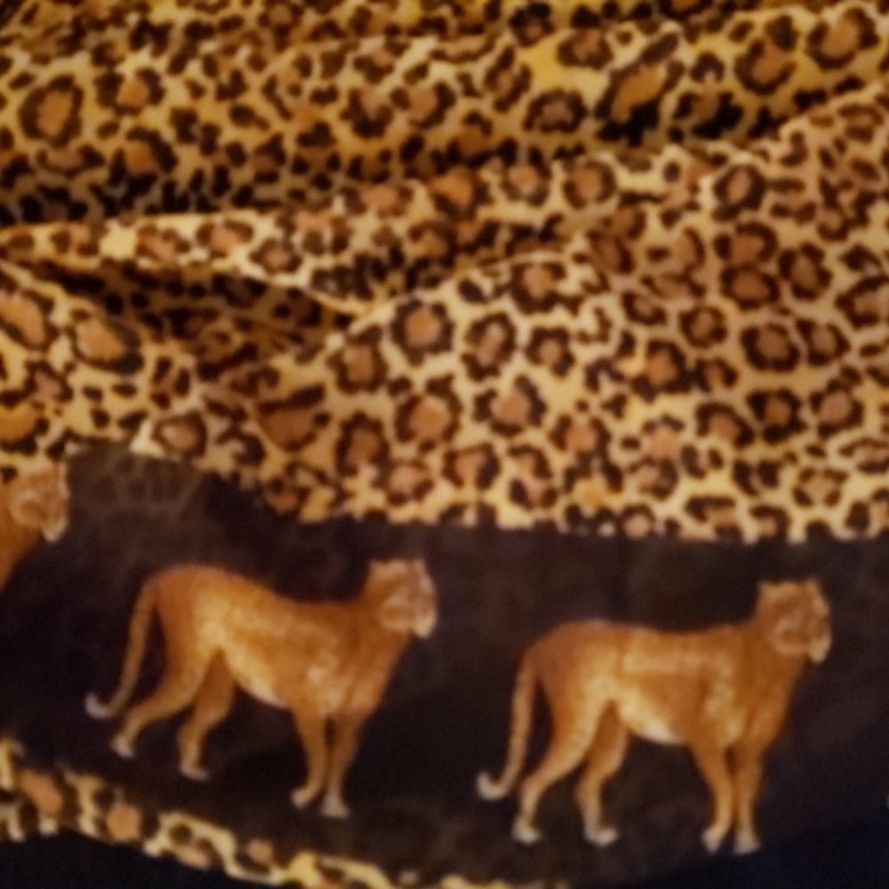 Leopard Print Wrap - image 2
